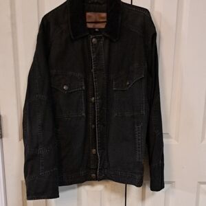 Roundtree & Yorke Black Denim Jacket